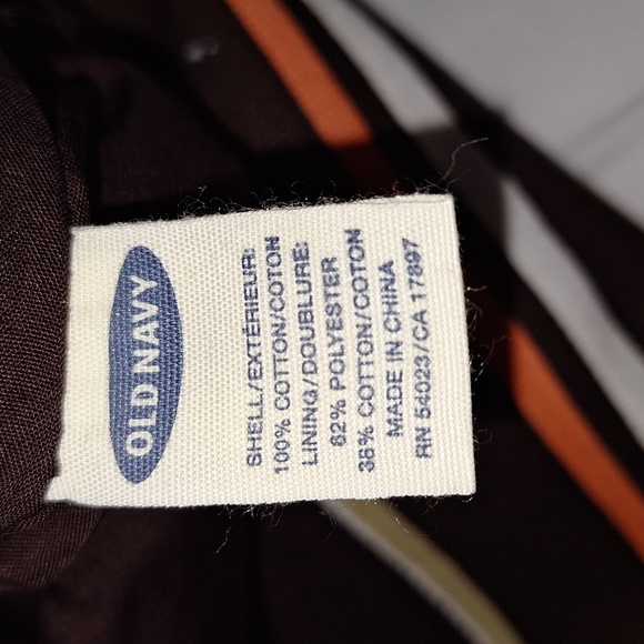 Bohemian striped purse with wooden circle handles - Picture 5 of 9